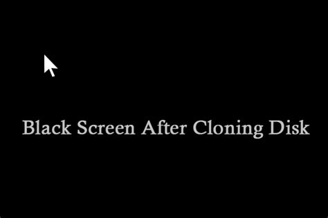 cloned drive boots to black screen|aomei disk cloning black screen.